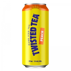 Twisted Tea Peach Tall Can